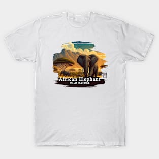 African Elephant - WILD NATURE - ELEPHANT -2 T-Shirt